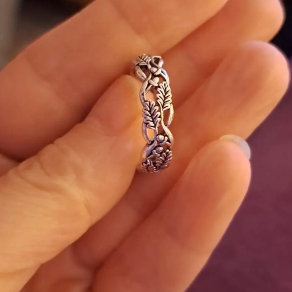 Ladies Autumn Ring Retro Style - Picture 6 of 10